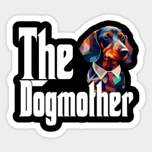 Dachshund Dog Mom Dogmother Dogs Mommy Rottie Sticker